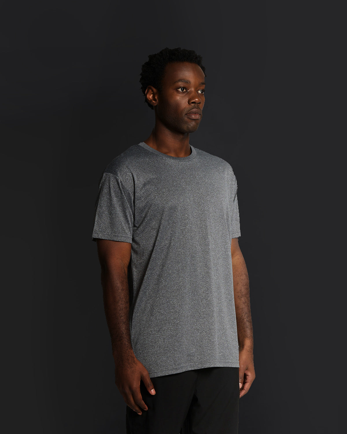 STAPLE ACTIVE TEE - GREY