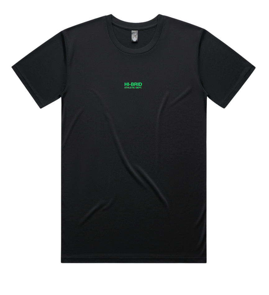 STAPLE ACTIVE TEE - BLACK
