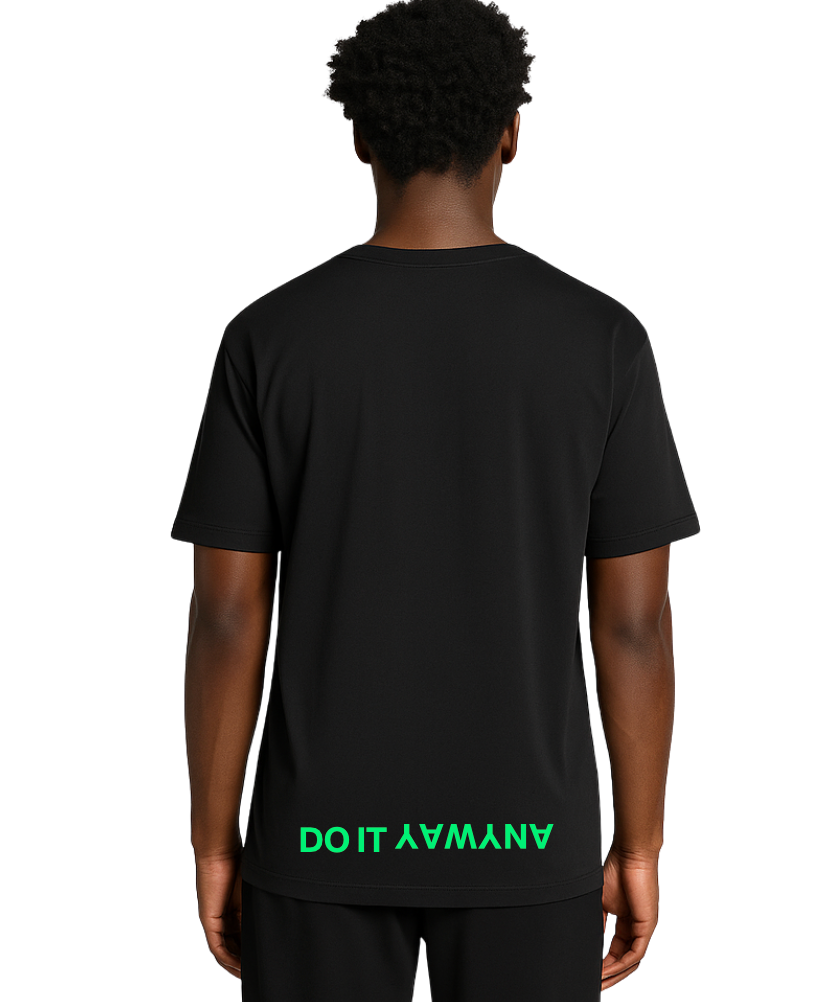 STAPLE ACTIVE TEE - BLACK